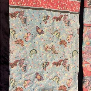 Butterfly Patterned Queen size pillow cases-6 cases total, designer Jenny Lee